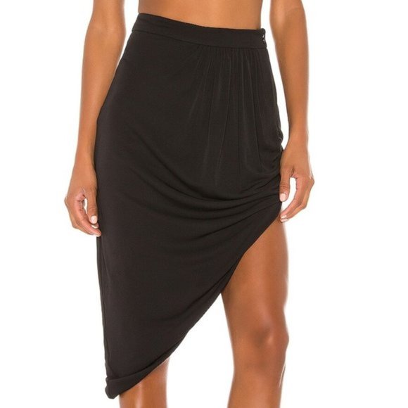 NBD Jolie Midi Skirt in Black NWOT Size Small